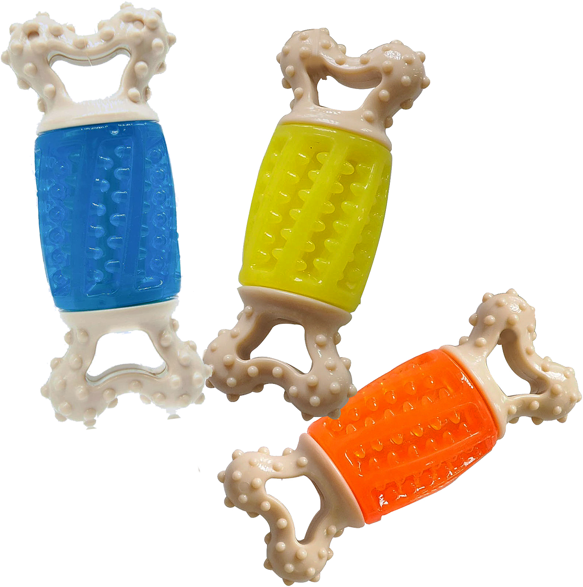 Gnaw A Bone Tough Giggle Chew Toy